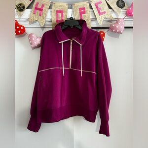 Old Navy Half-Zip Women's Sweatshirt